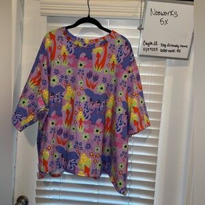 SOLD NWOT Oversized Tee in Cry Baby